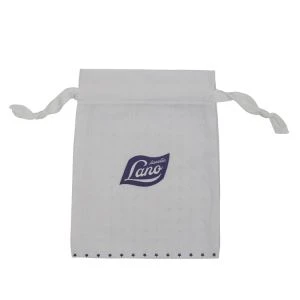 Sac à cordon en coton de promotion, sac à cordon non tissé, sacs PP